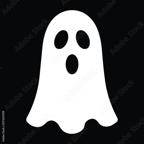 Halloween Ghost Vector Illustration