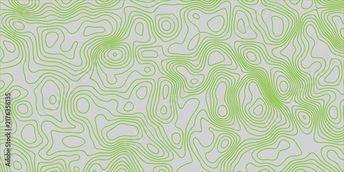 Foto Minimal area topography spiral line white background