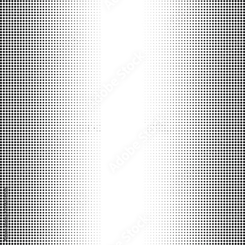Foto Halftone dots gradient pattern background in black and white with square dot gri