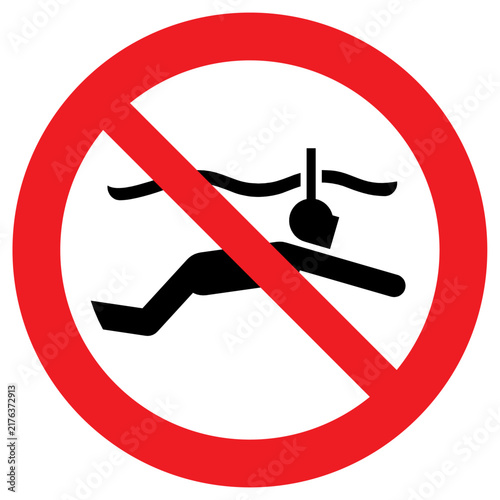 P050 No Snorkelling.eps