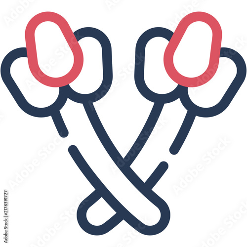 Asparagus Icon - Vector Graphic Design