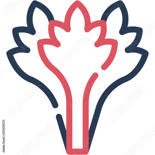 Celery Icon - Vector Graphic Design