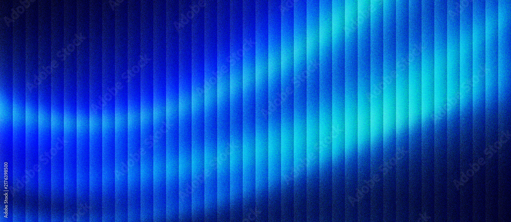 Obraz premium Abstract blue light background with vertical lines and glowing neon waves. Futuristic digital technology texture with cyan streaks. Modern corporate backdrop for web design and presentations.