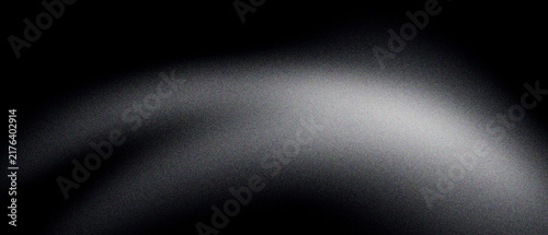 Cuadro en lienzo Abstract white smoke on black background, ethereal misty vapor texture for cinematic overlays
