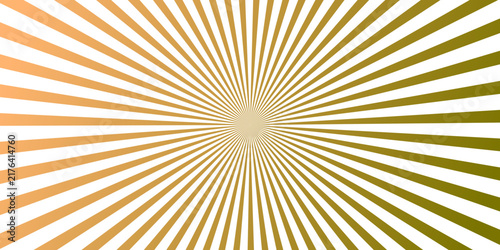 Abstract gold and olive sunburst background, converging lines radiating from the centre, ideal for book cover, product label and event backdrop.