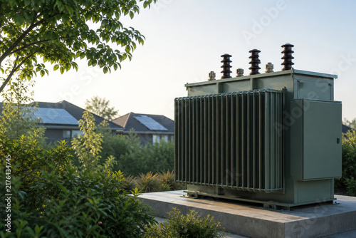 Fototapeta Efficient Distribution Transformer for Modern Electrical Grid
