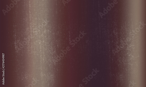 Foto Abstract dark brown and bronze metallic gradient background with vintage distres