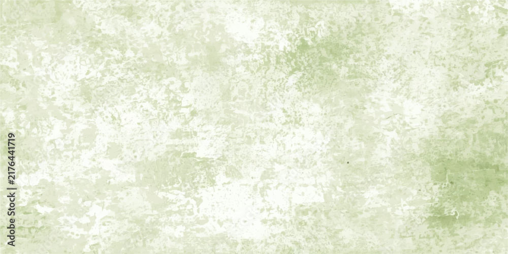 Fototapeta premium Abstract Texture of Pale Green and White irregular splotches of pale green and white create a subtle, abstract texture, reminiscent of aged paper or soft watercolor washes.