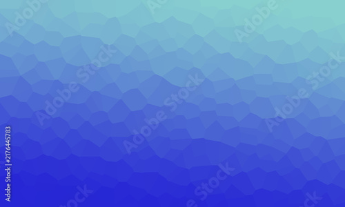 Cuadro en lienzo Cool toned gradient background, shifting from light, cyan to deep, blue with a,