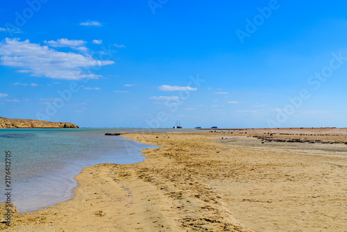 Fotografie Landscape at Ras Mohammed national park. Sinai peninsula, Egypt