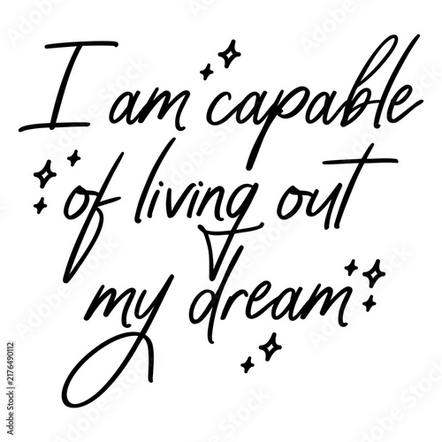 Dreams affirmation quote
