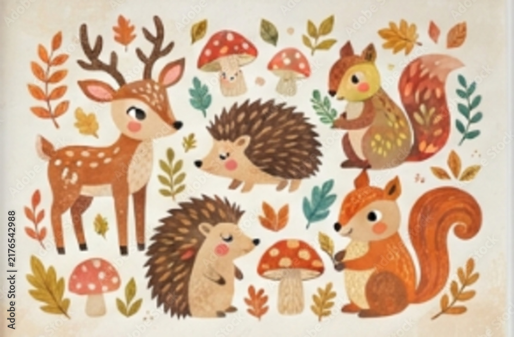 Obraz premium hedgehog in the park