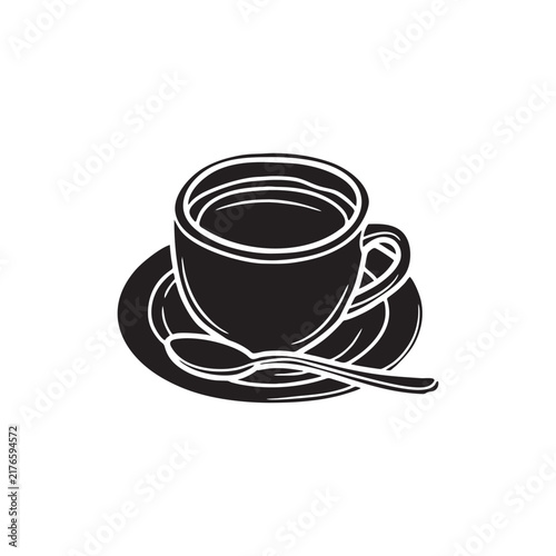 cup of coffee with heart
