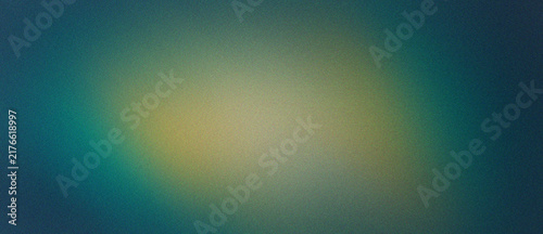 Muted teal and gold grain texture background provides a subtle retro vibe with center glow ideal for vintage presentation slides and classic web design.