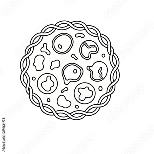 Pizza slice icon
