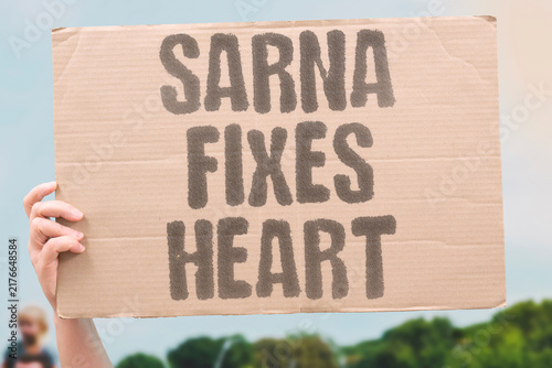 Bild auf Leinwand "saRNA fixes heart" Self-amplifying RNA regenerates cardiac tissue