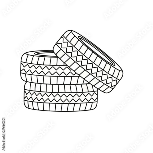 Stack of Tires