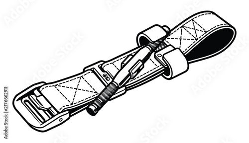 Foto Medical tourniquet strap for emergency first aid