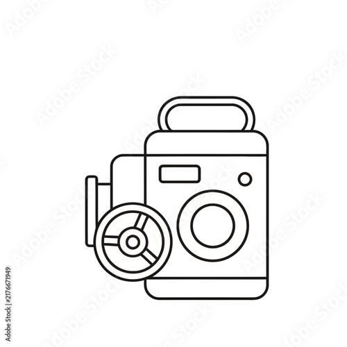 Washing machine icon