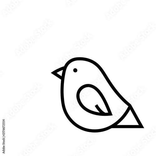 Simple Bird Icon