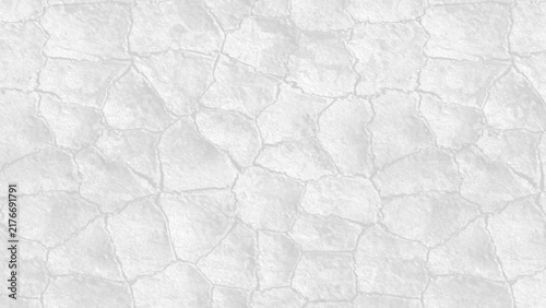 Hand drawn white stone wall texture background with cracks and rustic digital illustration.
