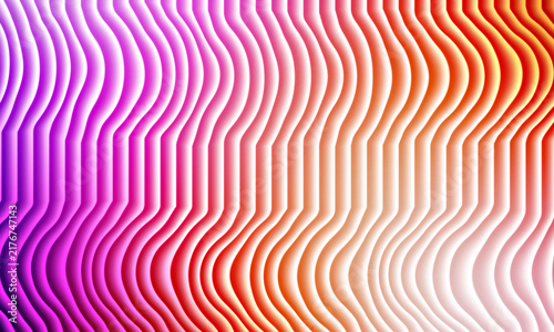 Abstract background with colorful vertical wavy lines and bright gradients