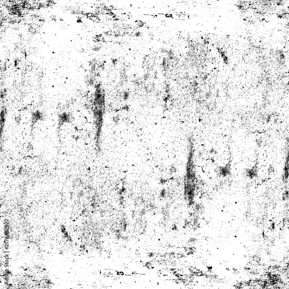 Fototapeta premium Abstract Black and White Grunge Texture Background with Distressed Surface