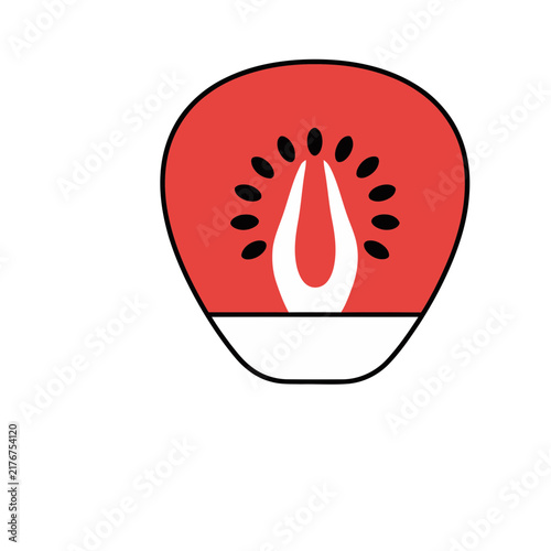 Stylized Slice of Fruit