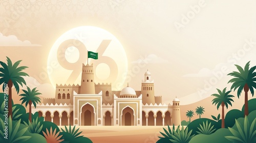 Saudi Arabia 96th National Day 2026 Heritage Palace Celebration