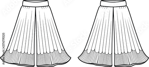 set of vector drawing