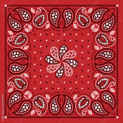 bandana, scarf, paisley, pattern, ornament, vintage, kerchief, square, handkerchief, print, ethnic, floral, teardrop, border, design, cloth, fashion, accessory, style, X