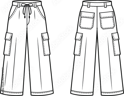 vector illustration of clothes