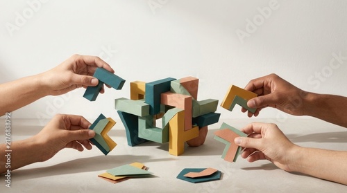 Collaborative construction a novel team building activity utilizing modular building blocks for enhanced problem solving