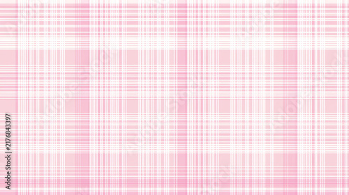 Soft Pink Plaid Pattern Background