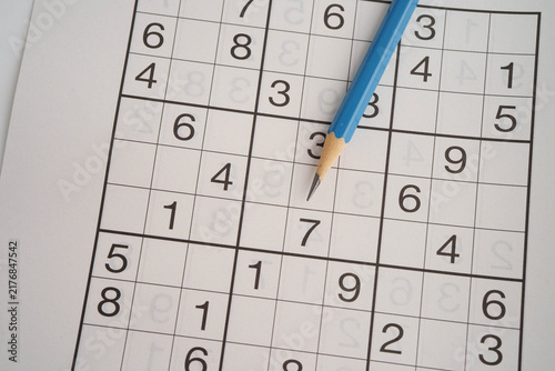 Fotografie Puzzle game to play for keep brain younger.