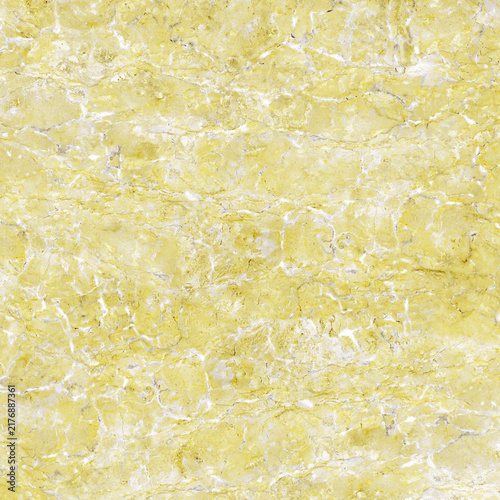 Giallo Siena Marble Surface Featuring Intricate Crystalline Web Detail