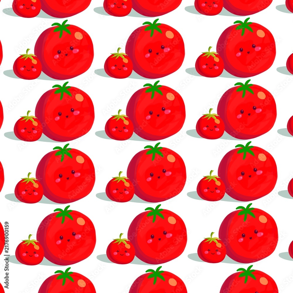 Set of tomatoes