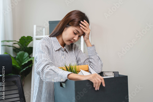 Quadro su tela Resigned from work