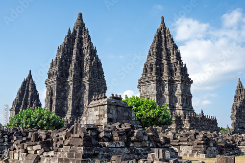 Cuadro en lienzo The Prambanan Temple Complex (Indonesia)