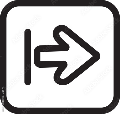 parking sign on white background