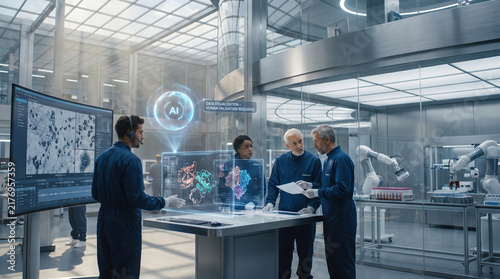 AI-Powered Laboratory with Scientists and Robotics