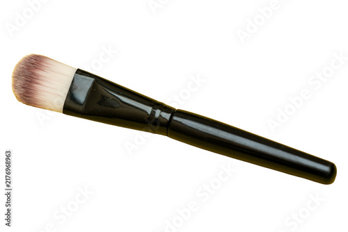 Obraz na płótnie Makeup brush for foundation on transparent background