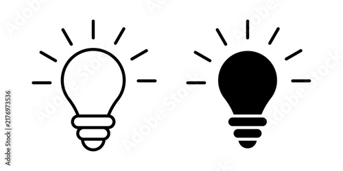 Foto Idea Icon represents creativity, inspiration, innovation, concepts, solutions, brainstorming, and new possibilities