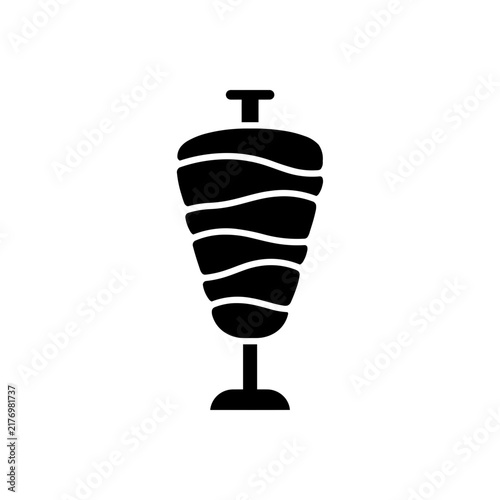 Doner Kebab Rotisserie Icon