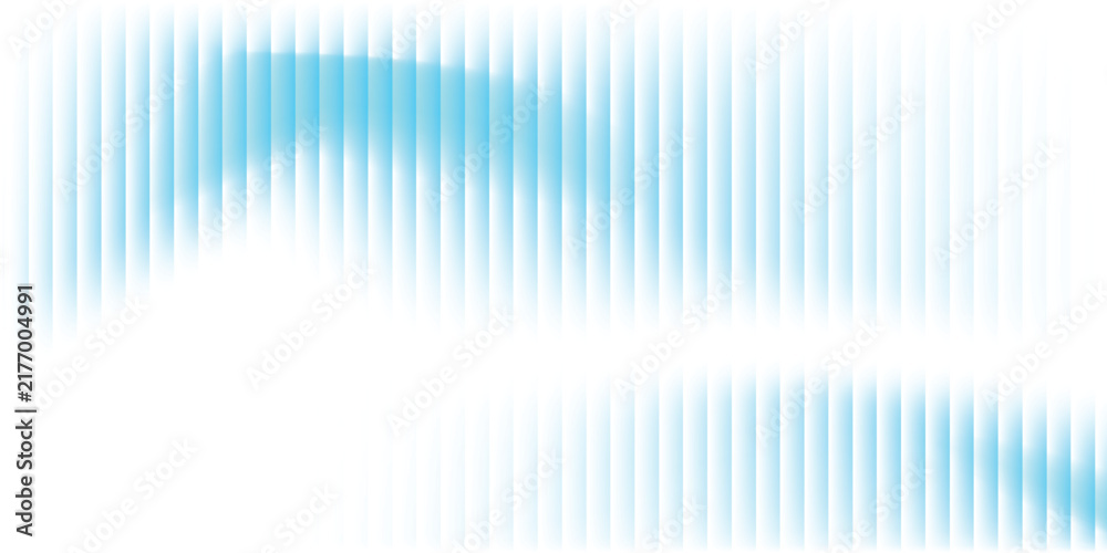 Obraz premium Abstract background with shiny glass ripple effect in blue and white gradient colors