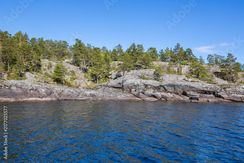 Fotografie The coast of Lake Ladoga