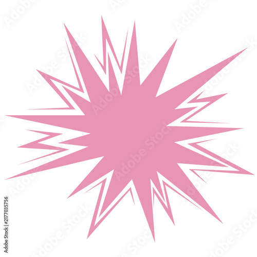 Comic Explosion Starburst