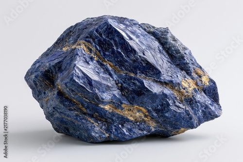 Raw Blue Lapis Lazuli Mineral Stone
