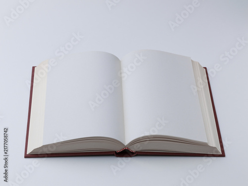 Quadro su tela Blank Book Representing an Unwritten Future and New Possibilities
