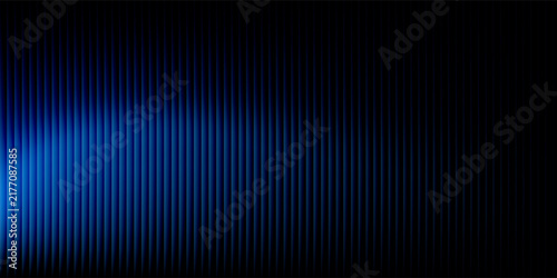 Abstract Deep Blue Gradient Wave Digital Background